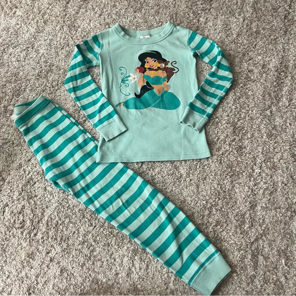 Hannah Andersson Disney Princess Jasmine Kids Pajamas